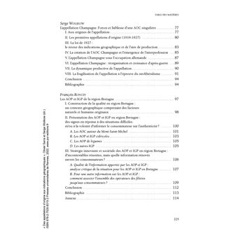 Des appellations d'origine aux indications géographiques