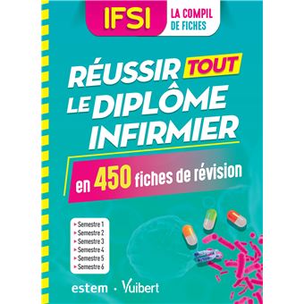 IFSI Réussir Tout Le Diplôme Infirmier En 450 Fiches De Révision La ...