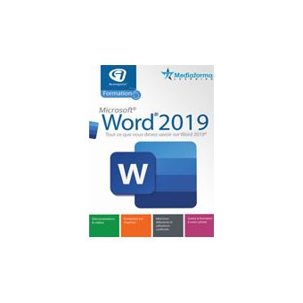 Formation A Word 2019 Logiciel A Telecharger Top Prix Fnac