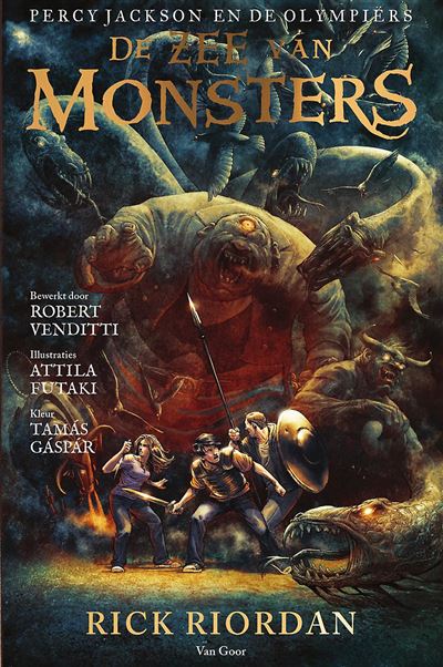 De zee van monsters graphic novel