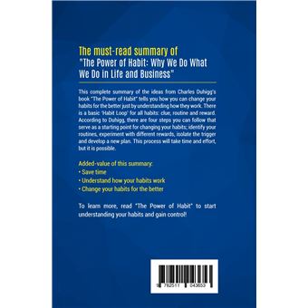 Summary: The Power of Habit