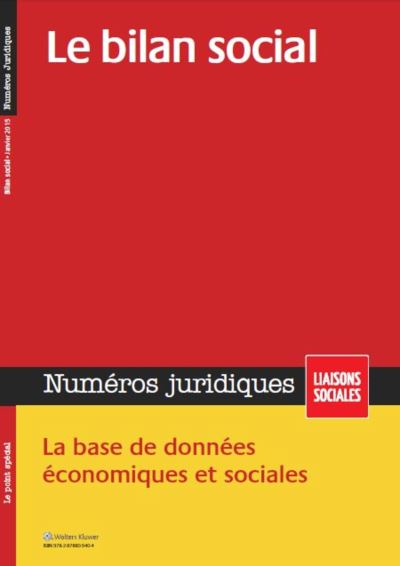 Le bilan social - Janvier 2015