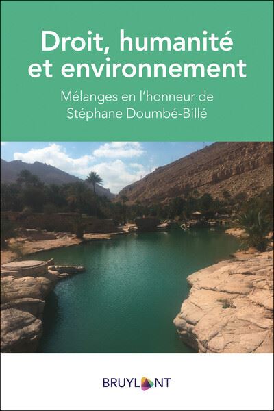 Droit, humanité et environnement - Mohamed Ali Mekouar - broché