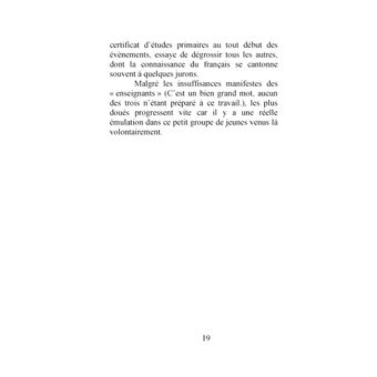 Le GOUT de l'INDÉPENDANCE