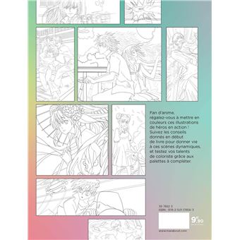 Livre de coloriage Animé
