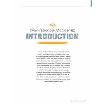 Grands Prix - Les années 60 - 70 - 80 - 90