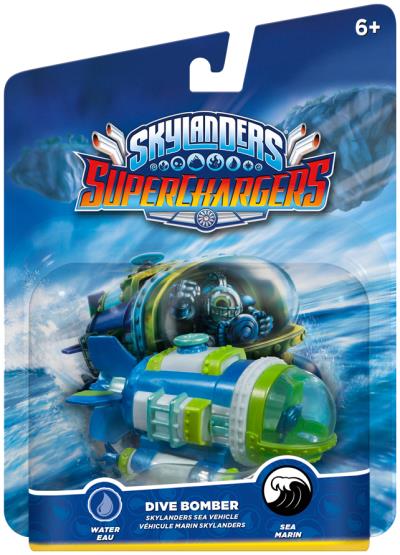 Figurine Skylanders Superchargers Véhicule Div Bomber