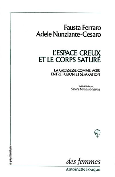 L'Espace creux et le corps saturé