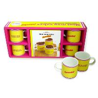 Coffret Mini Mugcakes Milka - 4 Tasses Violettes + Livret Recettes - Marabout