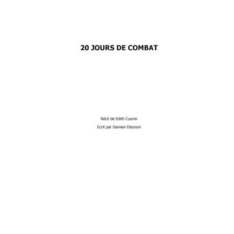 20 jours de combat