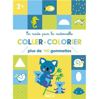 Coller et colorier 2+