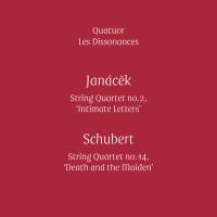 Janacek : String Quartet number 2 "Intimate Letters", Schubert : String Quartet number 14 "Death and the Maiden" Inclus un livre