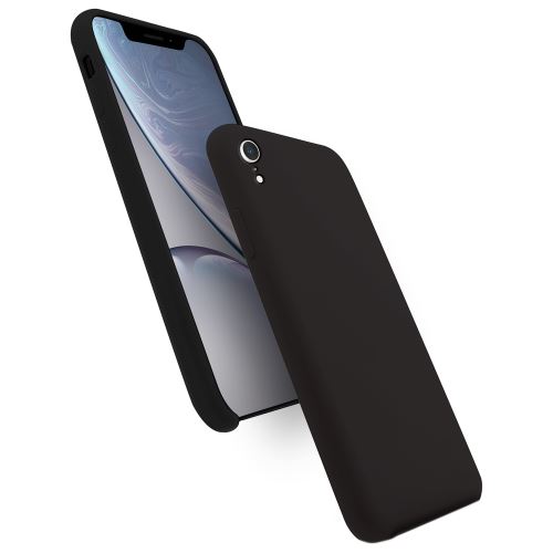 Wave Silicone Case Zwart voor Apple iPhone XR