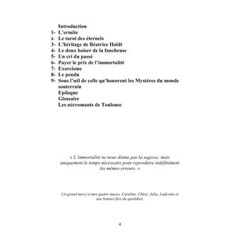 Le tarot des Eternels