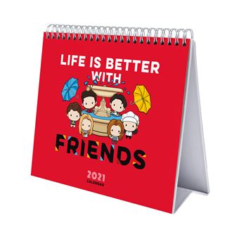 Calendrier Bureau 2021 Friends