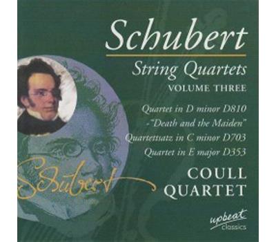 Schubert string quartets vol 3