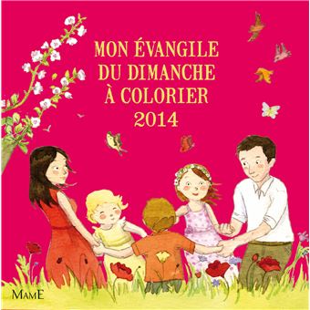 Mon Evangile Du Dimanche A Colorier 2014 Boite Ou Accessoire Christine Ponsard Anne Gravier Achat Livre Fnac
