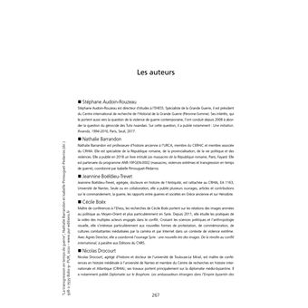 La transgression en temps de guerre