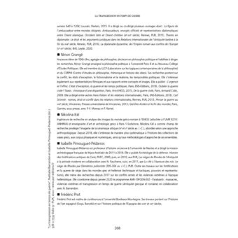 La transgression en temps de guerre