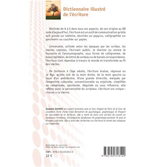 Dictionnaire illustré de l'écriture
