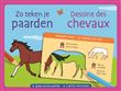 Dessine des chevaux - 12 cartes pochoirs