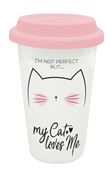 Mug Legami My Cat Loves Me I'm not perfect but...