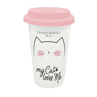 Mug Legami My Cat Loves Me I'm not perfect but...