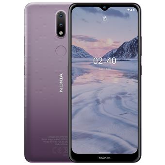 Nokia 2.4 - Android One - 4G smartphone - double SIM - RAM 2 Go / 32 Go - microSD slot - 6.5" - 2x caméras arrière 13 MP, 2 MP - front camera 5 MP - crépuscule - 1