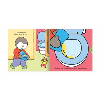 T'choupi va sur le pot comme un grand