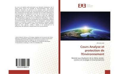 Cours analyse et protection de l'environnement - destine aux