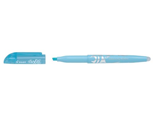 PILOT Lot de 3 Surligneurs FriXion Light Soft effa&ccedil;able bleu pastel