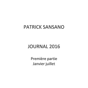 Journal 2016 première partie janvier juillet