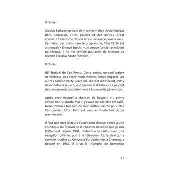 Journal 2016 première partie janvier juillet