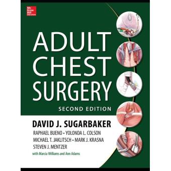 Adult chest surgery - relié - J.David Sugarbaker - Achat Livre ou ebook ...