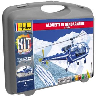 Heller 1/72 – Alouette III Gendarmerie SA 316 – Maquette Plastique Neuf – Réf 80286 Heller 1/72 – Alouette III Gendarmerie SA 316 – Maquette Plastique Neuf – Réf 80286