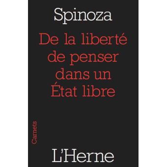 De la liberte de penser dans un etat libre - 1