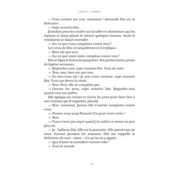 Captive - Liberté
