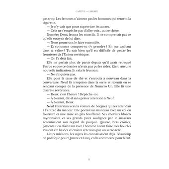 Captive - Liberté