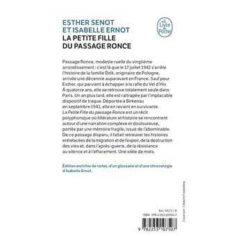 La Petite fille du passage Ronce