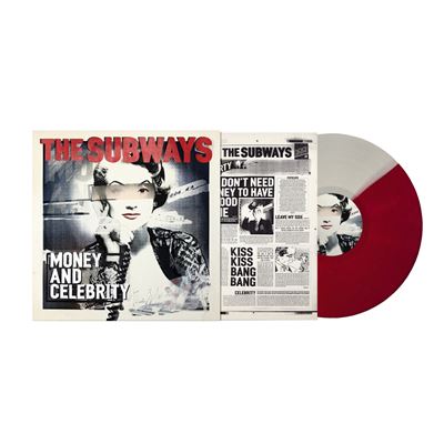 Money And Celebrity Édition Limitée Vinyle Rouge et Blanc