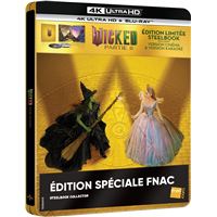 Wicked : Partie II Beperkte Editie Spéciale Fnac Steelbook 4K Ultra HD Blu-ray   FR