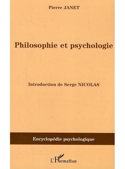 Philosophie et psychologie - Pierre Janet - broché