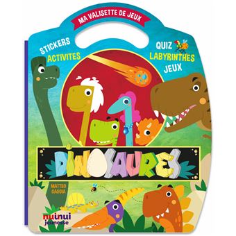 Ma valisette de jeux - dinosaures (coll. toujours avec moi)
