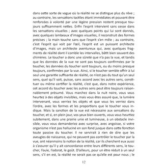 De la réalité du monde sensible