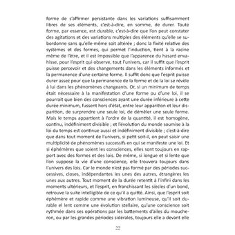 De la réalité du monde sensible