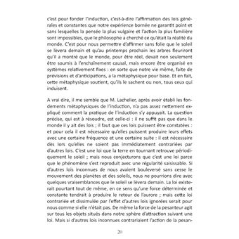 De la réalité du monde sensible