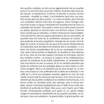 De la réalité du monde sensible