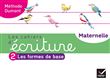 Les cahiers d'écriture - Maternelle MS, GS Éd. 2020 - Cahier n°2 : Les formes de base