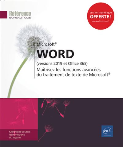 Word (versions 2019 et Office 365) -  Collectif - broché