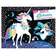 Maxi pochette Licornes - Cartes à colorier et à gratter